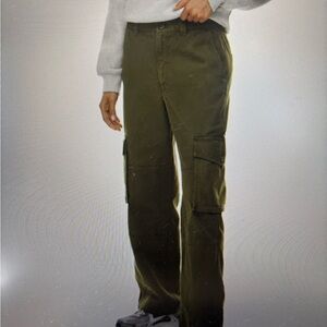 Aritzia TNA Olive green Troop Cargo Pants